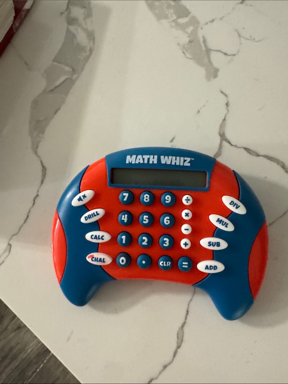 Kids Educational Calculator - Blue & Red